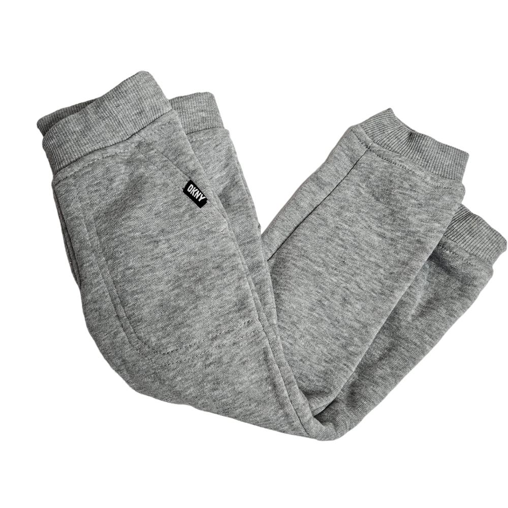 DKNY Boy's Gray Sweatpants Jogger Pants NWOT Boy's Size 24 Months - Picture 5 of 6